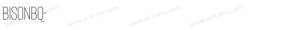 BisonBQ字体转换