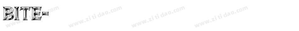 Bite字体转换