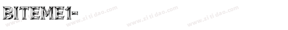 Biteme1字体转换