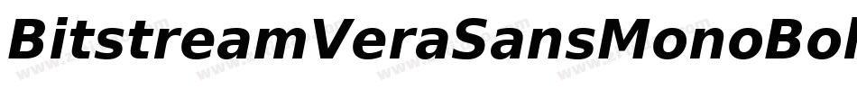 BitstreamVeraSansMonoBold-pq1a字体转换 BitstreamVeraSansMonoBold-pq1a字体转换