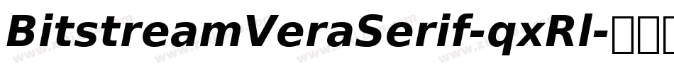 BitstreamVeraSerif-qxRl字体转换 BitstreamVeraSerif-qxRl字体转换