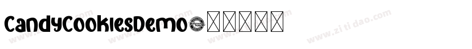 CandyCookiesDemo字体转换