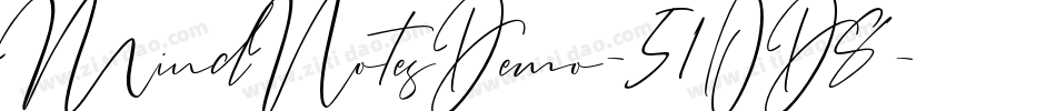 MindNotesDemo-51OD8字体转换