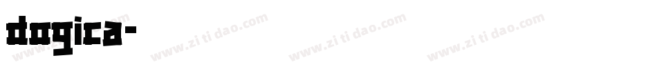 dogica字体转换