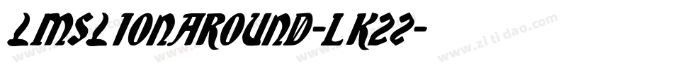 LmsLionAround-lK2Z字体转换