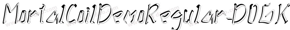 MortalCoilDemoRegular-DOGKx字体转换