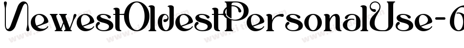 NewestOldestPersonalUse-6P36字体转换
