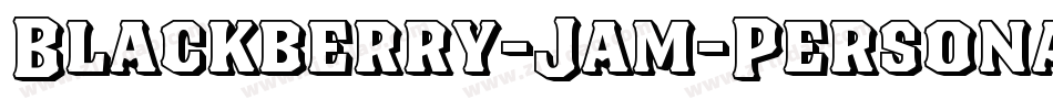 Blackberry-Jam-Personal-Use字体转换