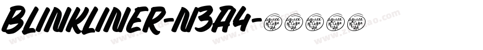 BlinkLiner-n3A4字体转换