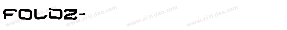 Foldz字体转换