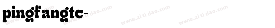 pingfangtc字体转换