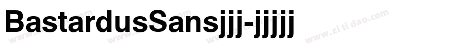 BastardusSans生成器字体转换