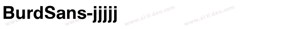 BurdSans字体转换