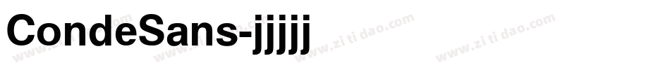 CondeSans字体转换