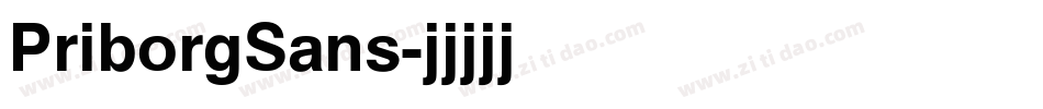 PriborgSans字体转换