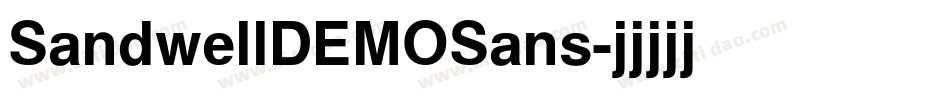 SandwellDEMOSans字体转换