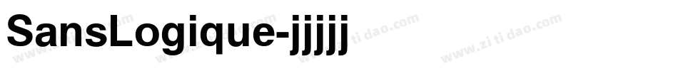 SansLogique字体转换