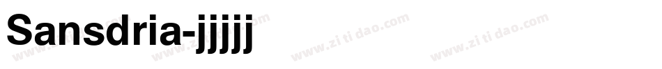 Sansdria字体转换