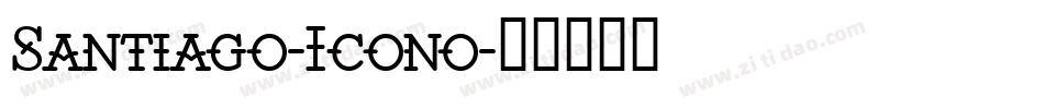 Santiago-Icono字体转换