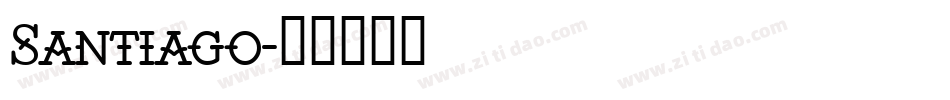 Santiago字体转换