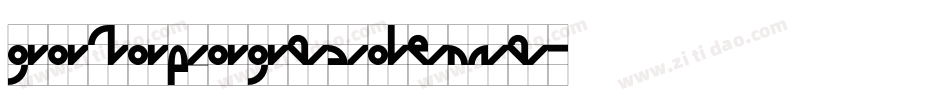 galapagosdemo字体转换