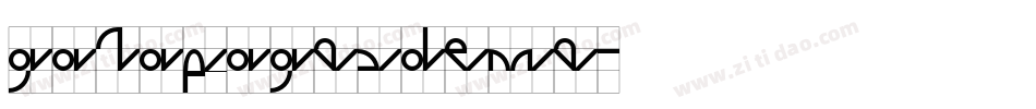 galapagosdemo字体转换