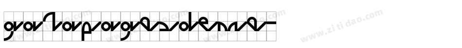 galapagosdemo字体转换