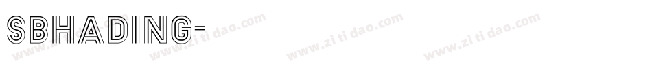sbhading字体转换