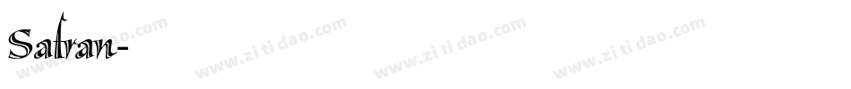 Safran字体转换