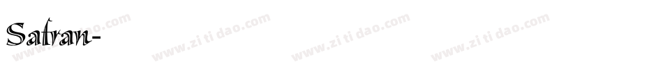 Safran字体转换