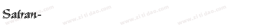 Safran字体转换