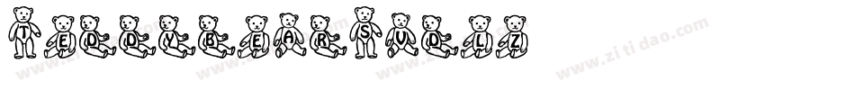 Teddybears2-vdLZ字体转换