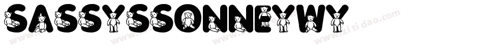 SassysSonne-9Ywy字体转换