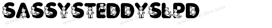 SassysTeddys2-L3pD字体转换