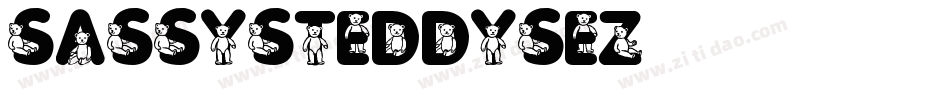SassysTeddys3-eZ06字体转换
