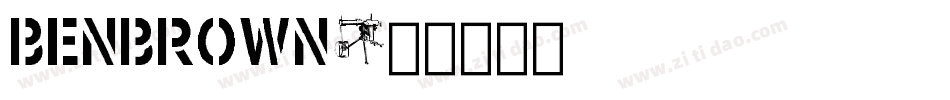 BENBROWN字体转换