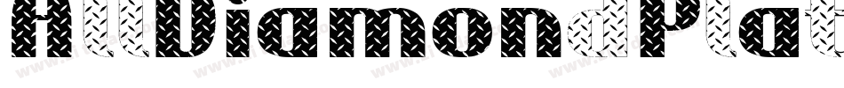 AllDiamondPlated20-RpKA3字体转换
