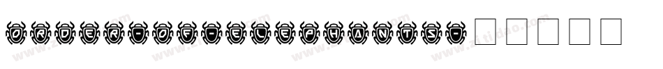 order-of-elephants字体转换