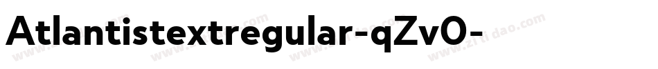 Atlantistextregular-qZv0字体转换