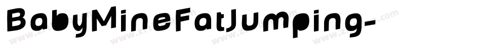 BabyMineFatJumping字体转换