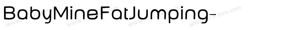 BabyMineFatJumping字体转换