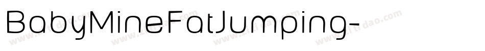 BabyMineFatJumping字体转换