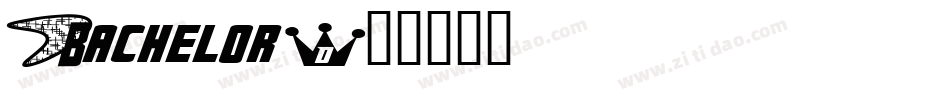 Bachelor字体转换