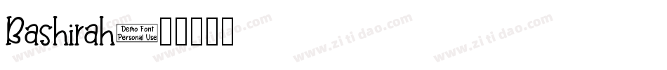 Bashirah字体转换