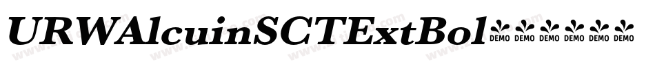 URWAlcuinSCTExtBol字体转换