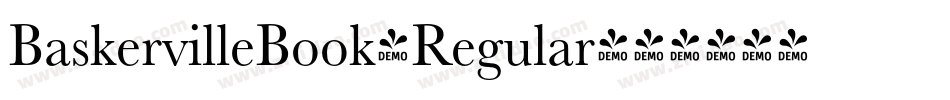 BaskervilleBook-Regular字体转换