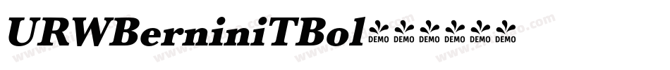 URWBerniniTBol字体转换