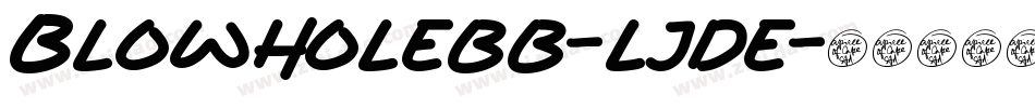 Blowholebb-ljde字体转换