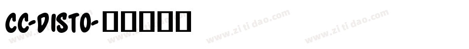 CC-Disto字体转换