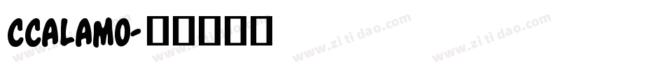 CCAlamo字体转换